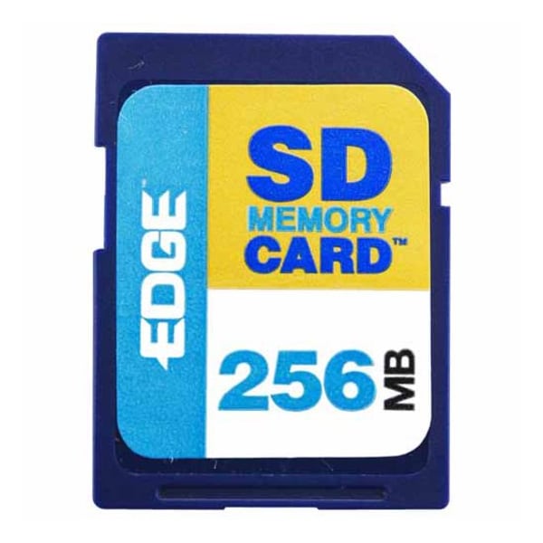 Edge Memory EDGE Tech 256MB Digital Media Secure Digital Card - 256 MB PE189402 - main